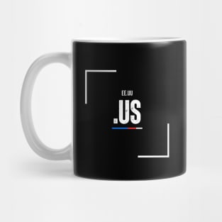 T-shirts for travelers United States edition Mug